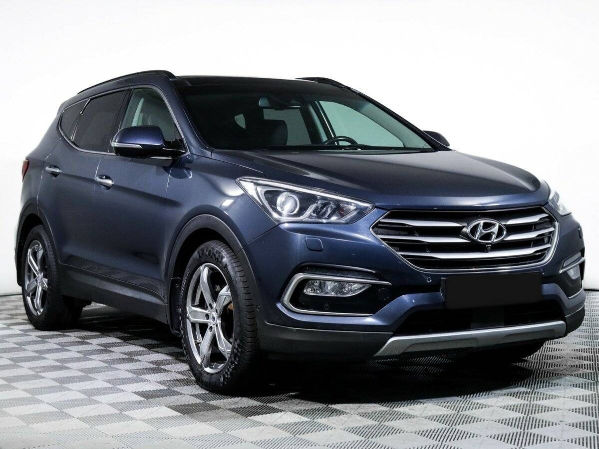 Hyundai Santa Fe б/у, 2016, Автоматическая. Фото: #2