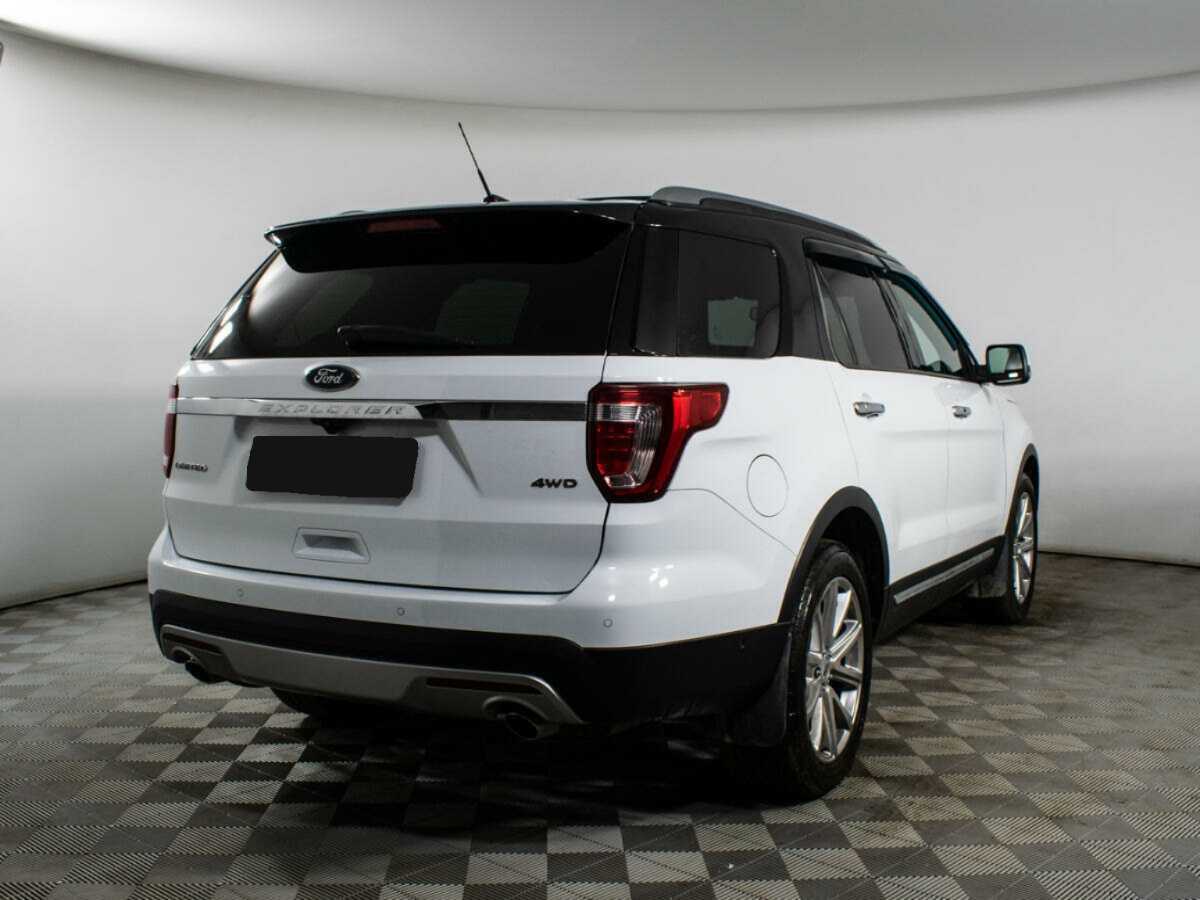 Ford Explorer б/у, 2016, Автоматическая. Фото: #4