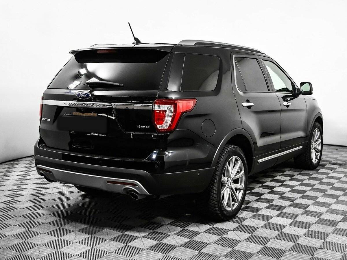 Ford Explorer б/у, 2017, Автоматическая. Фото: #4