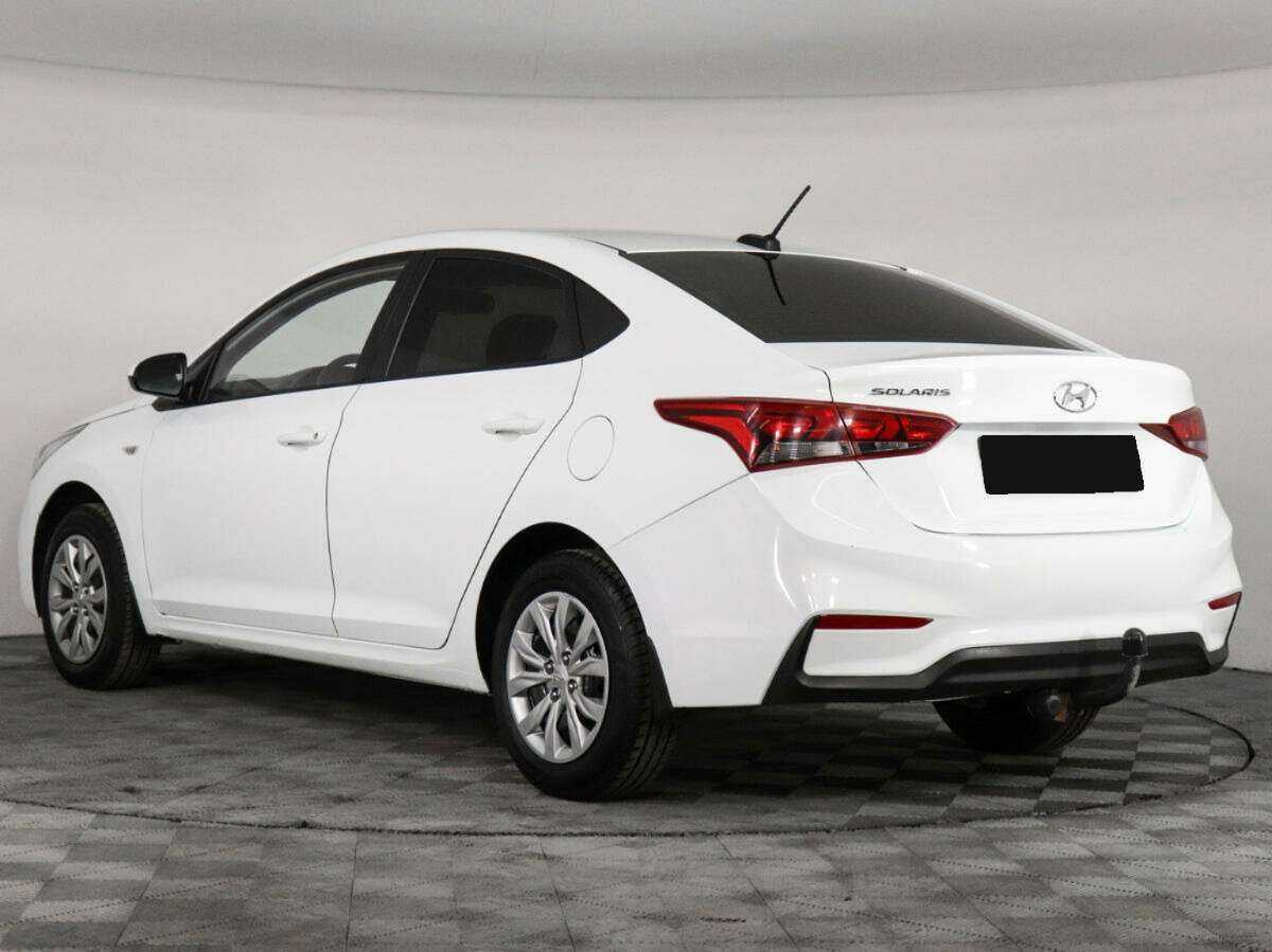 Hyundai Solaris б/у, 2018, Механическая. Фото: #5