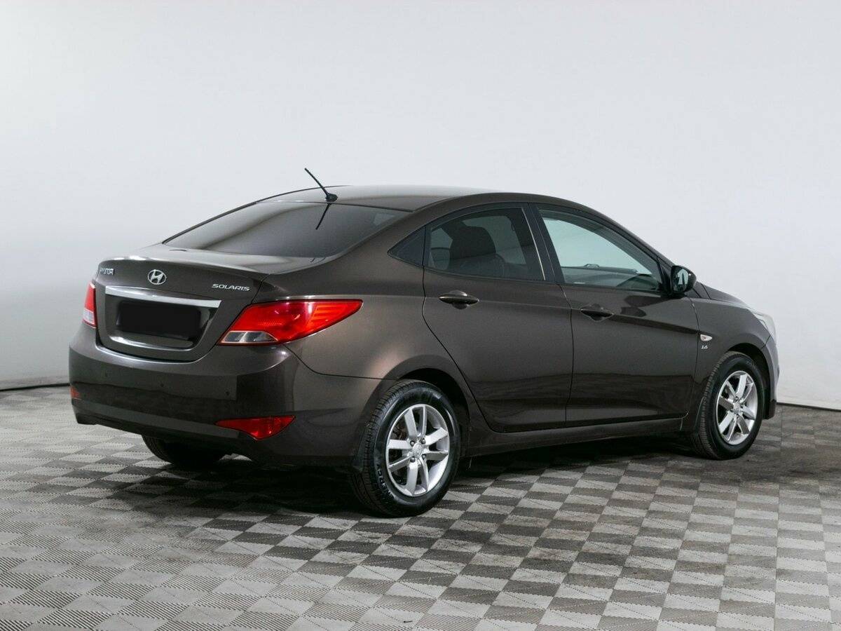 Hyundai Solaris б/у, 2014, Автоматическая. Фото: #3