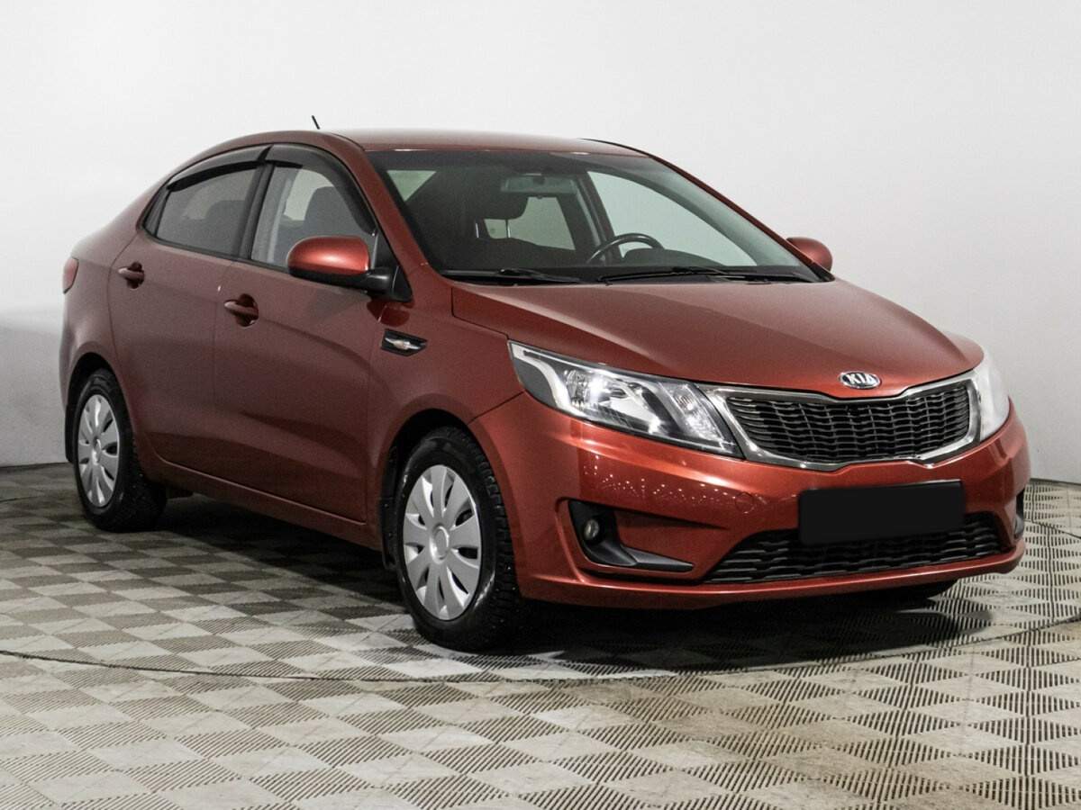 Kia Rio б/у, 2014, Механическая. Фото: #2