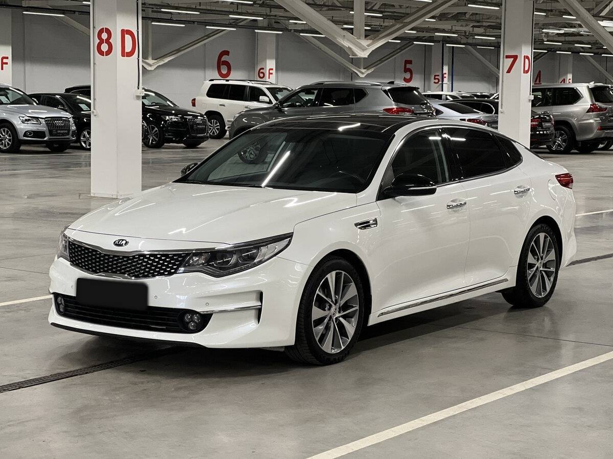 Kia K5 б/у, 2017, Автоматическая. Фото: #0