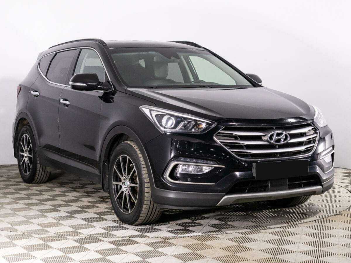 Hyundai Santa Fe б/у, 2017, Автоматическая. Фото: #2