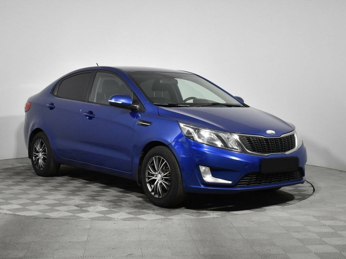 Kia Rio б/у, 2013, Механическая. Фото: #2