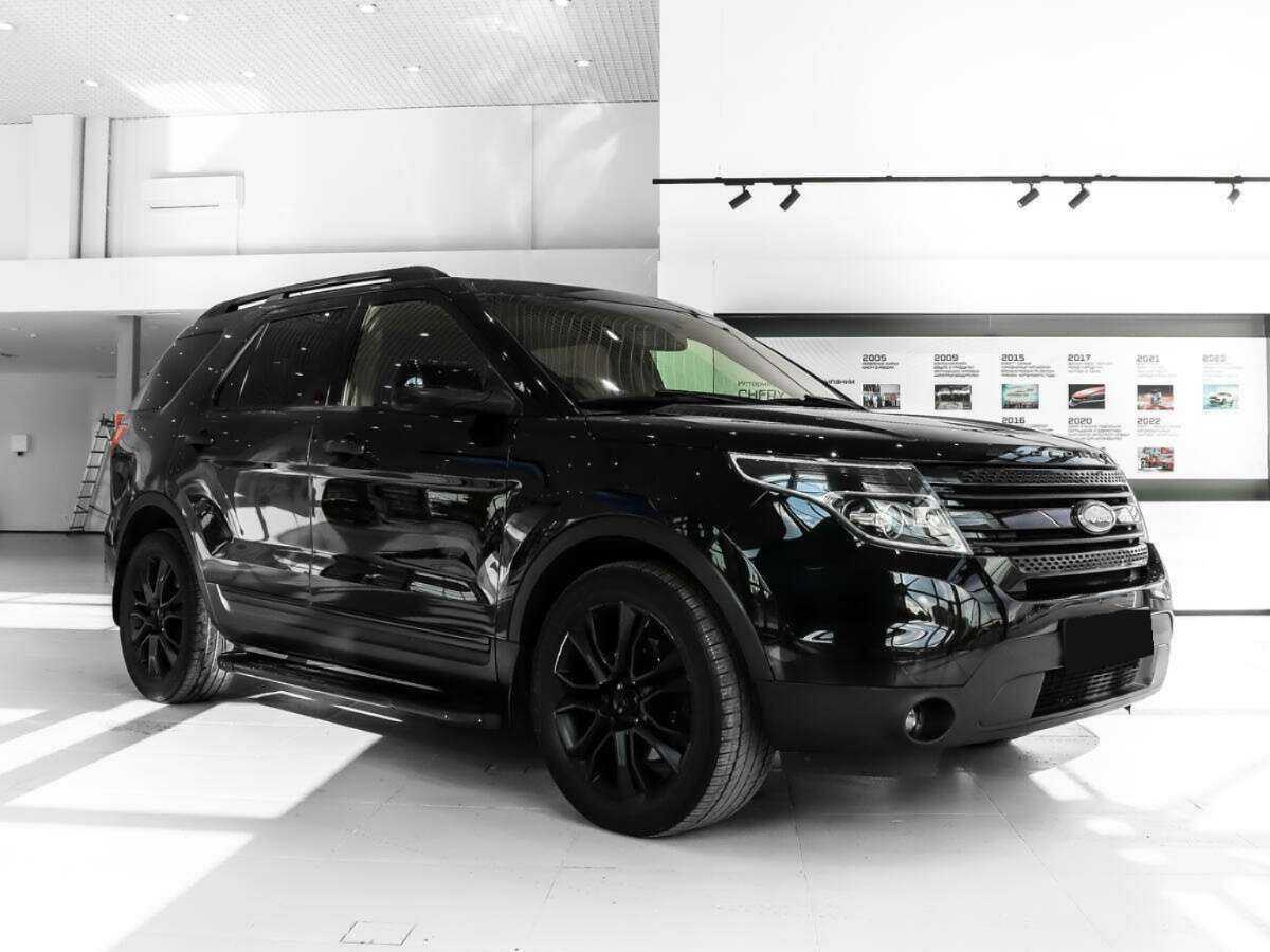 Ford Explorer б/у, 2014, Автоматическая. Фото: #2