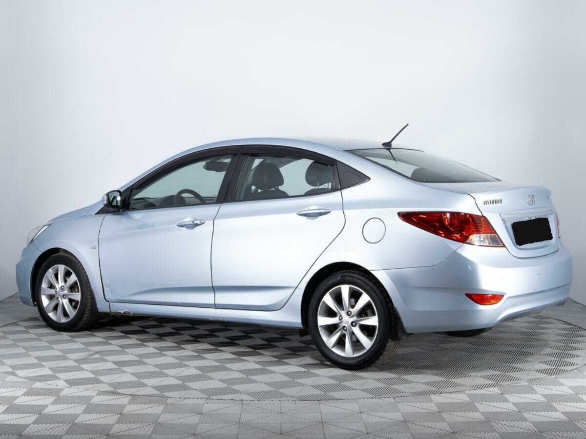 Hyundai Solaris б/у, 2012, Автоматическая. Фото: #6