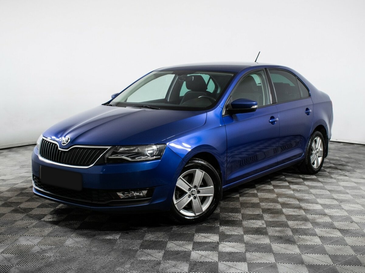Skoda Rapid б/у, 2019, Роботизированная. Посмотреть фото