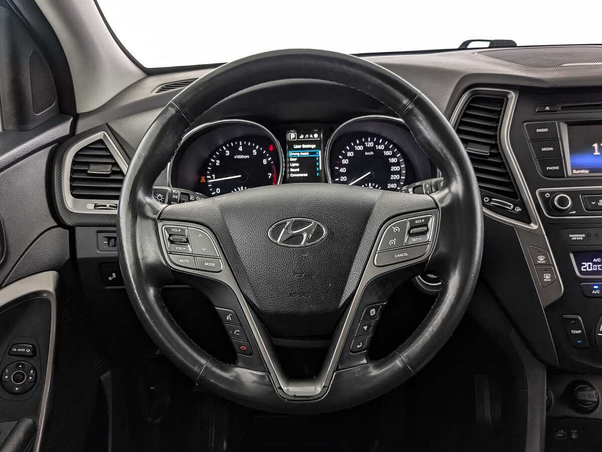 Hyundai Santa Fe б/у, 2017, Автоматическая. Фото: #17