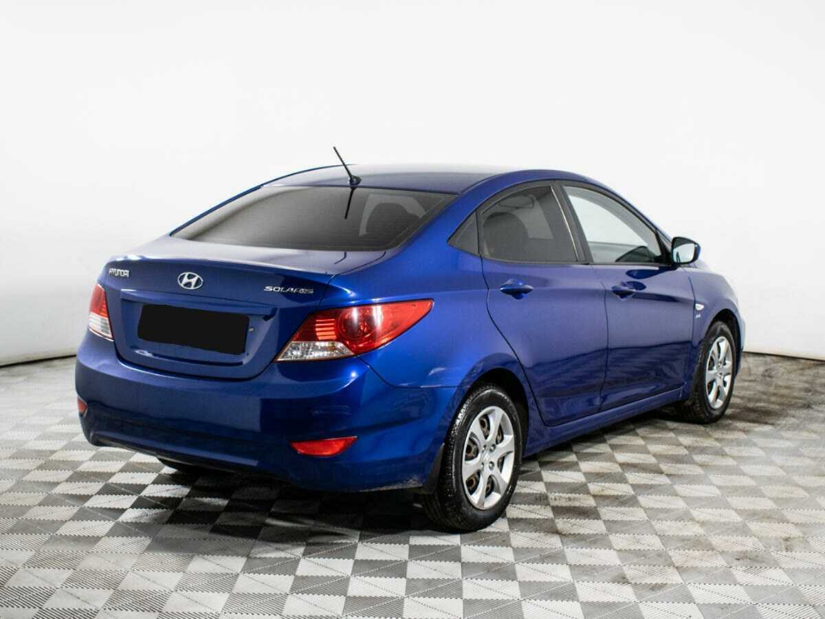 Hyundai Solaris б/у, 2012, Механическая. Фото: #4