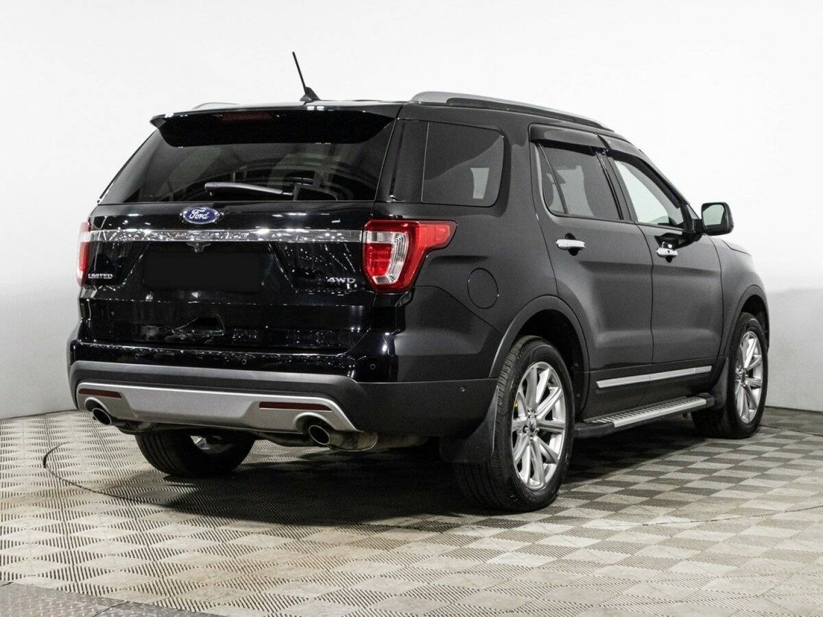 Ford Explorer б/у, 2017, Автоматическая. Фото: #3