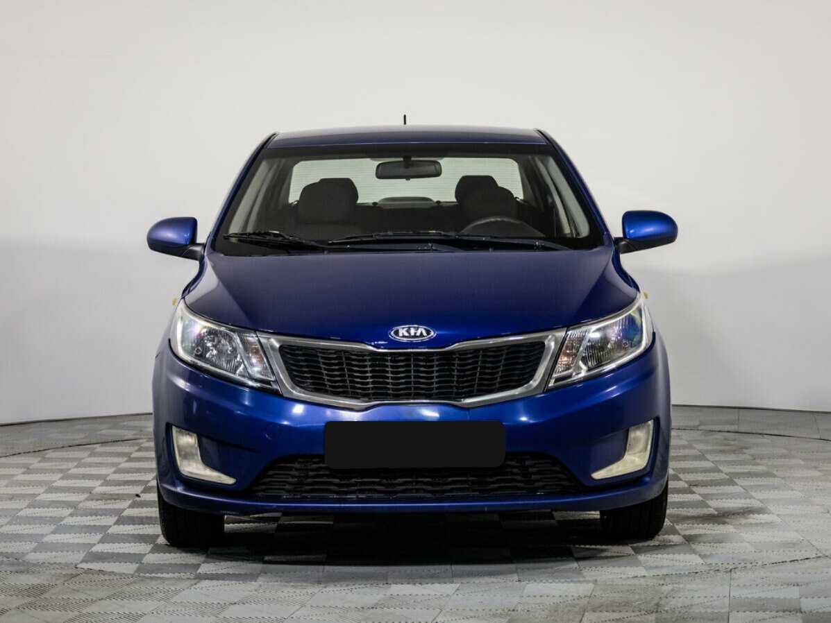 Kia Rio б/у, 2013, Механическая. Посмотреть фото