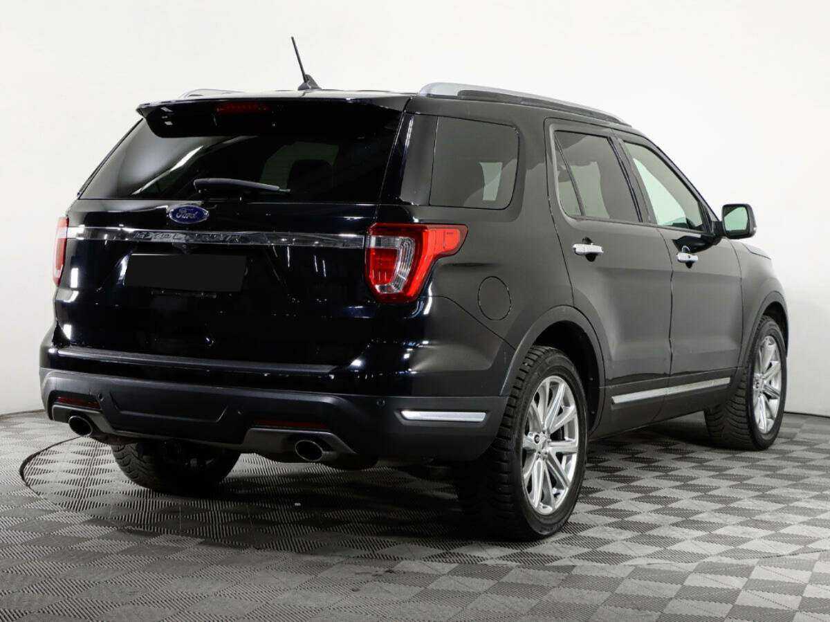 Ford Explorer б/у, 2018, Автоматическая. Фото: #3