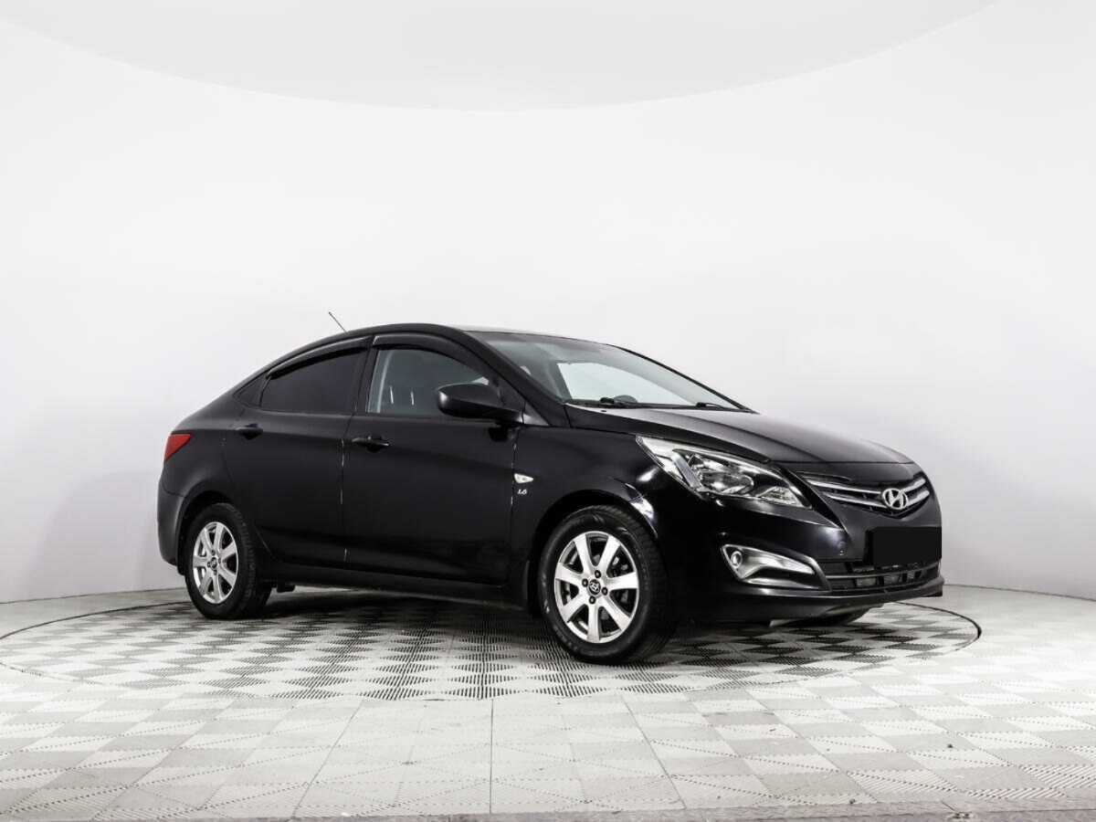 Hyundai Solaris б/у, 2014, Механическая. Фото: #2