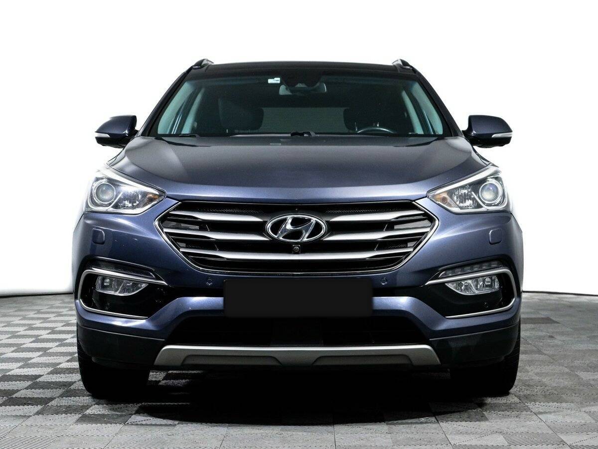 Hyundai Santa Fe б/у, 2017, Автоматическая. Фото: #1