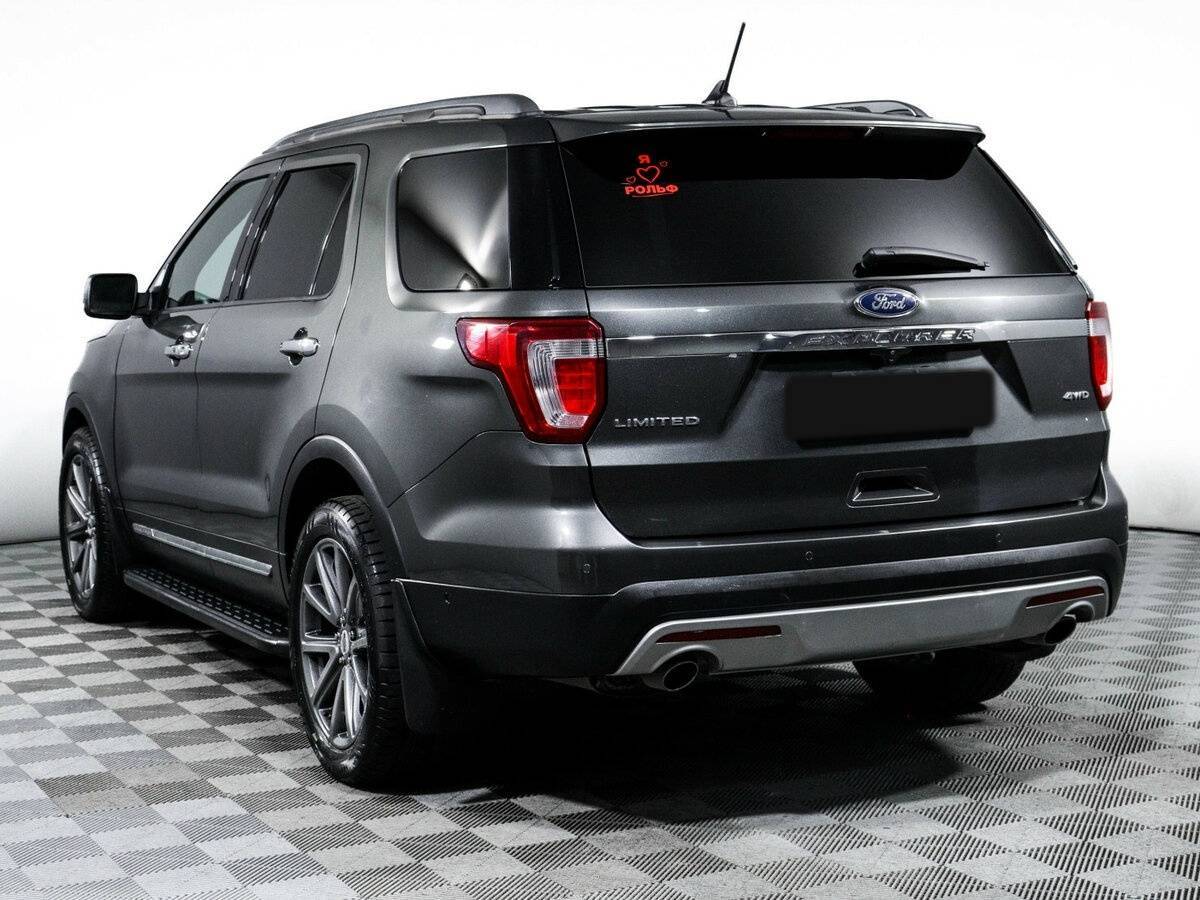 Ford Explorer б/у, 2017, Автоматическая. Фото: #6