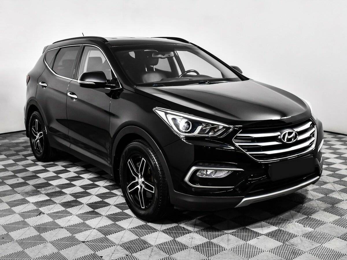 Hyundai Santa Fe б/у, 2017, Автоматическая. Фото: #2