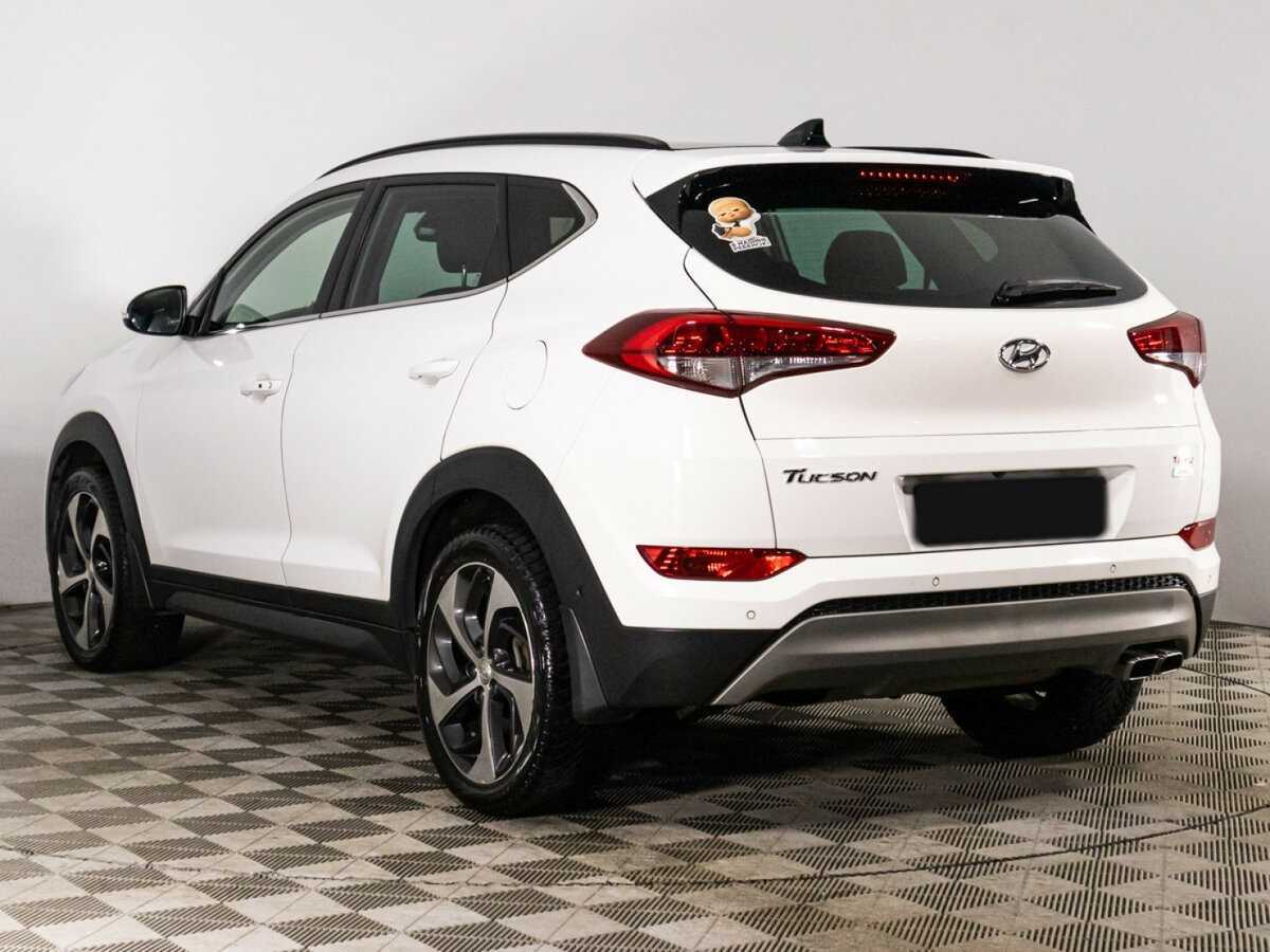 Hyundai Tucson б/у, 2016, Роботизированная. Фото: #6