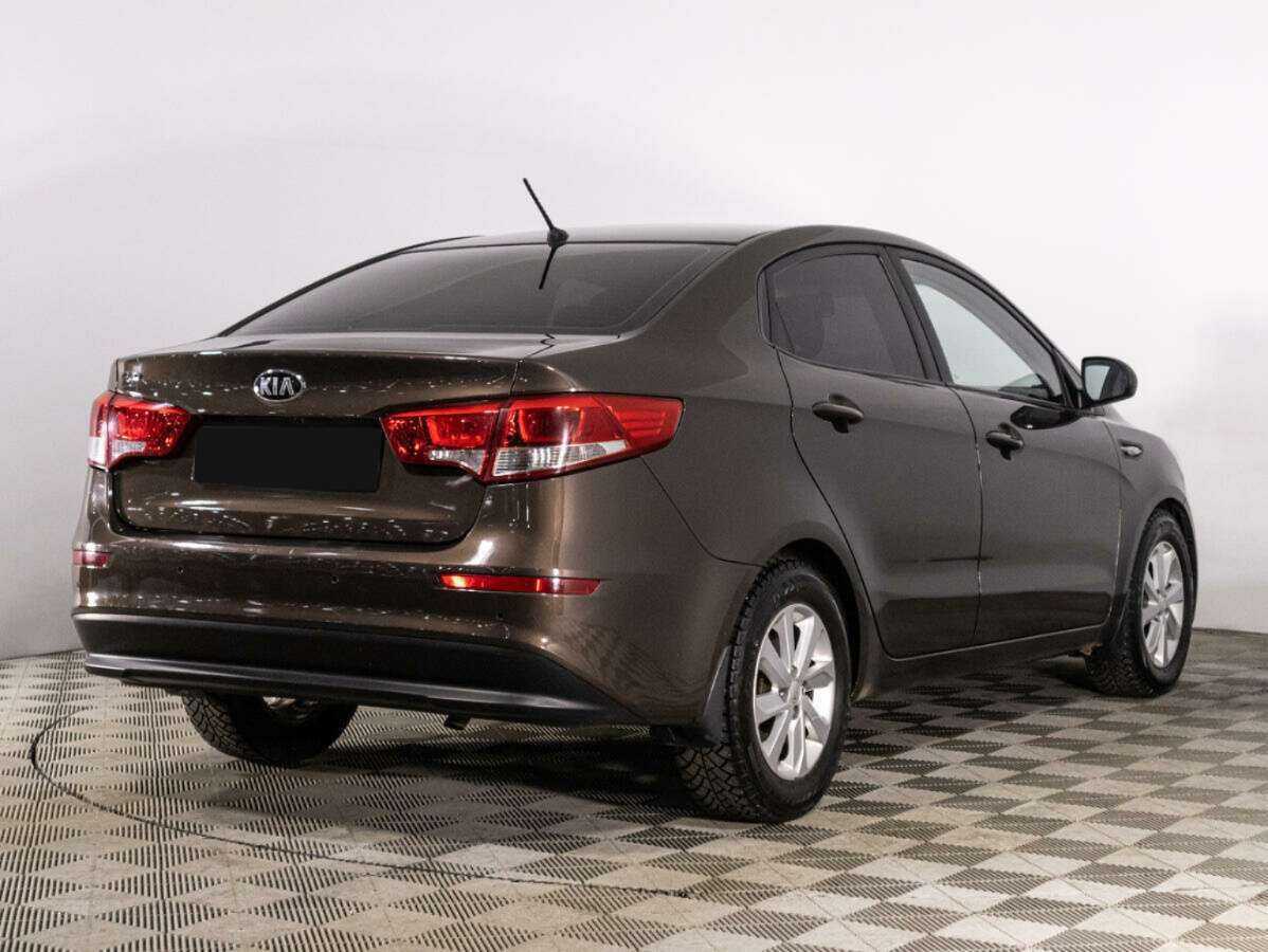 Kia Rio б/у, 2016, Автоматическая. Фото: #4