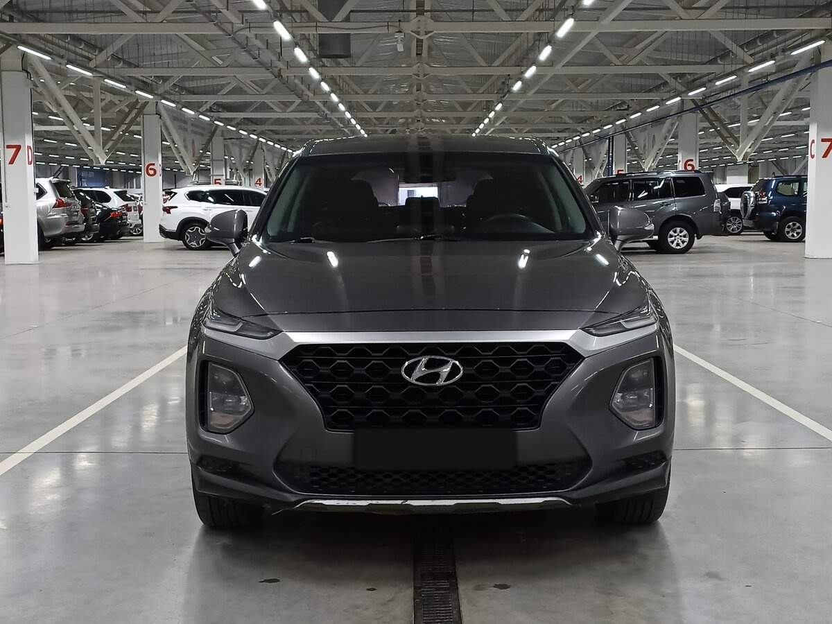 Hyundai Santa Fe б/у, 2019, Автоматическая. Фото: #1