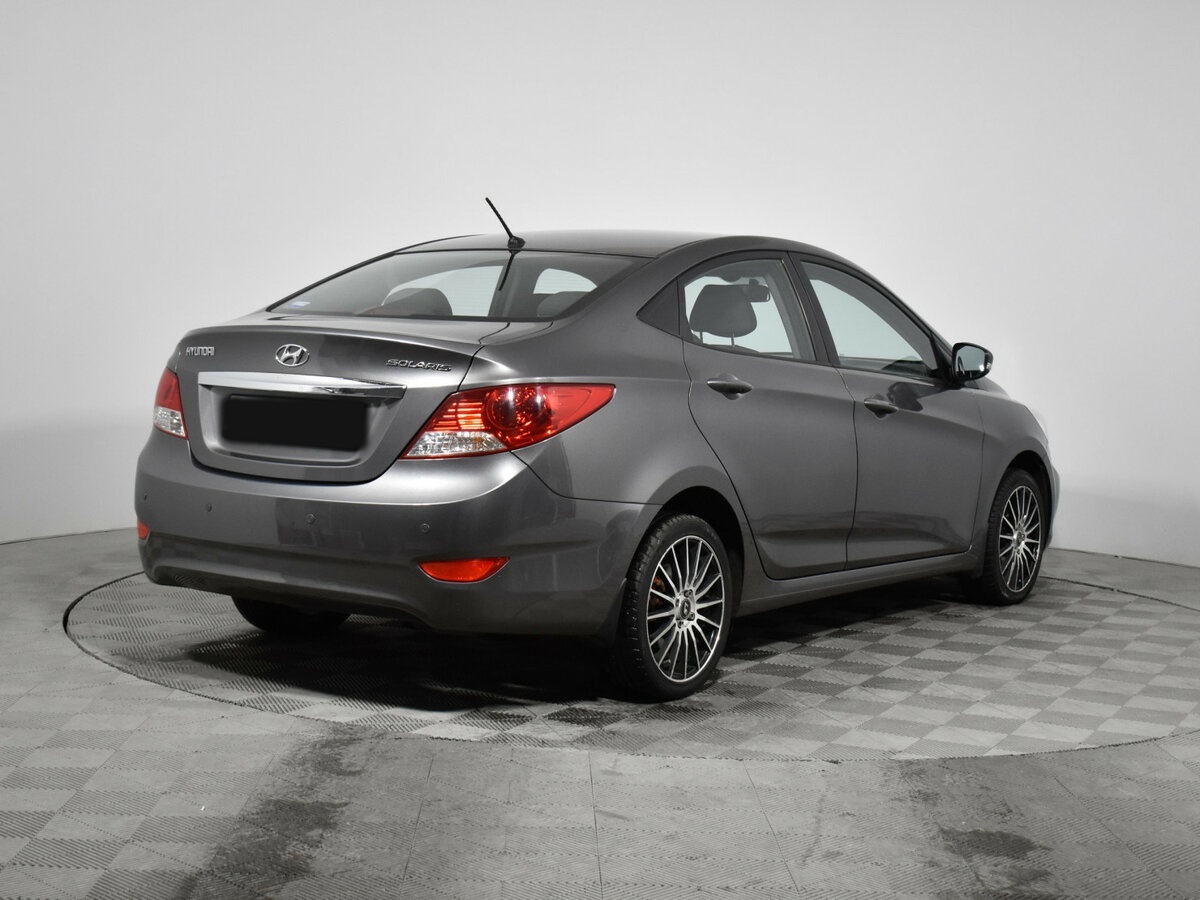 Hyundai Solaris б/у, 2013, Автоматическая. Фото: #4