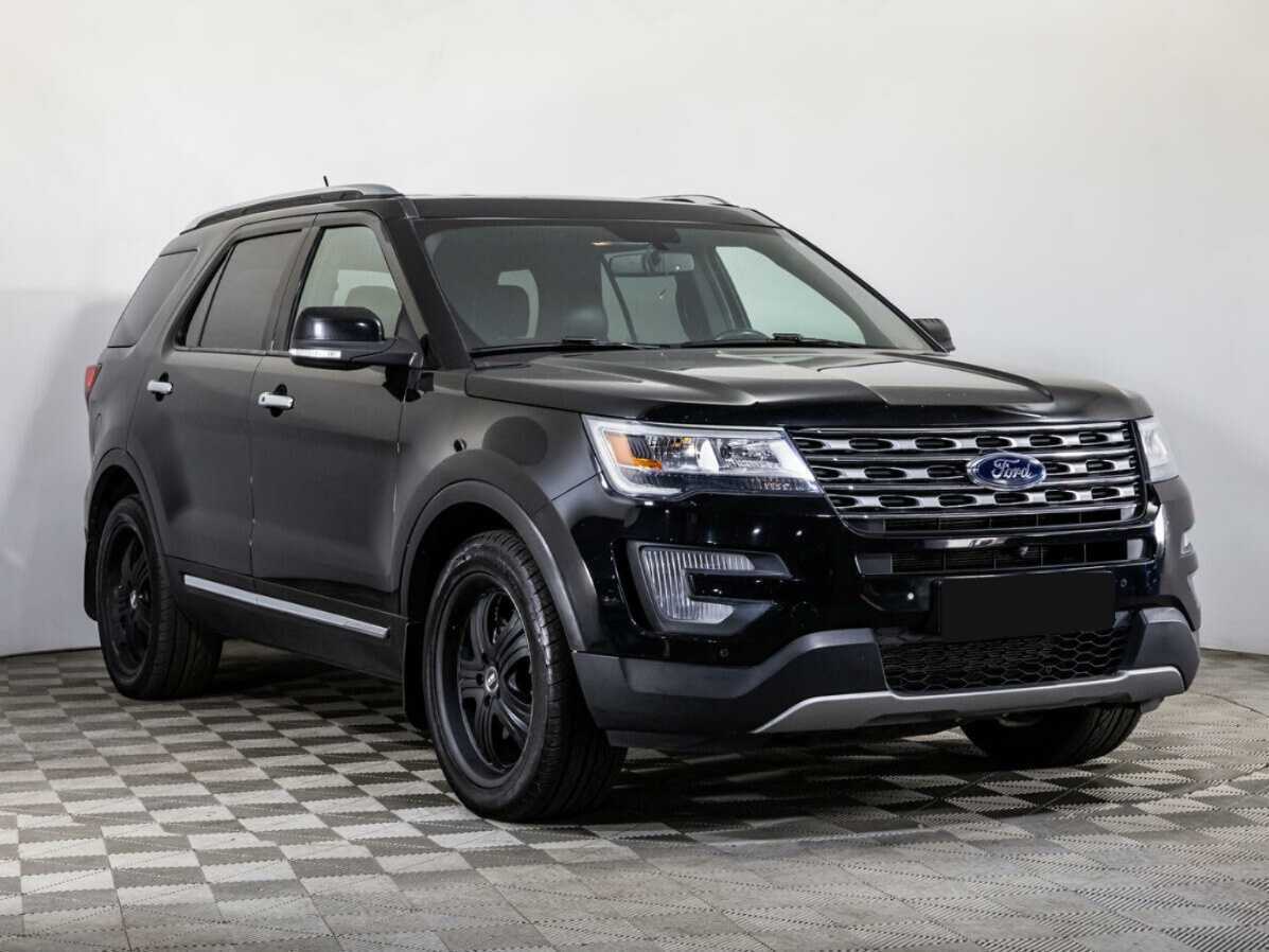 Ford Explorer б/у, 2017, Автоматическая. Фото: #2