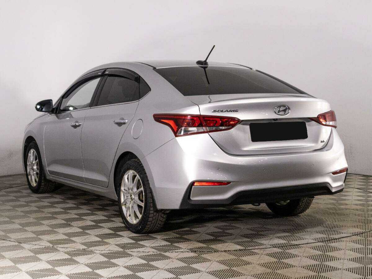 Hyundai Solaris б/у, 2018, Автоматическая. Фото: #6