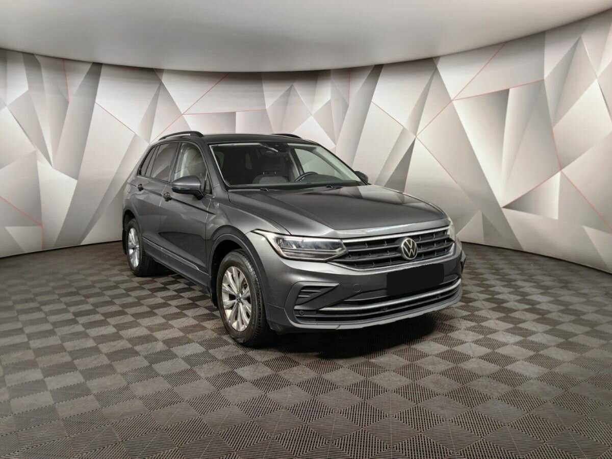 Volkswagen Tiguan б/у, 2021, Роботизированная. Фото: #2