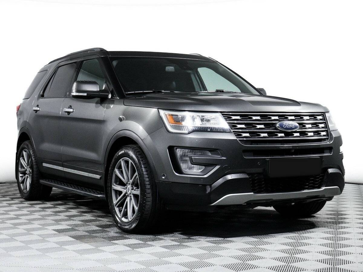 Ford Explorer б/у, 2017, Автоматическая. Фото: #2