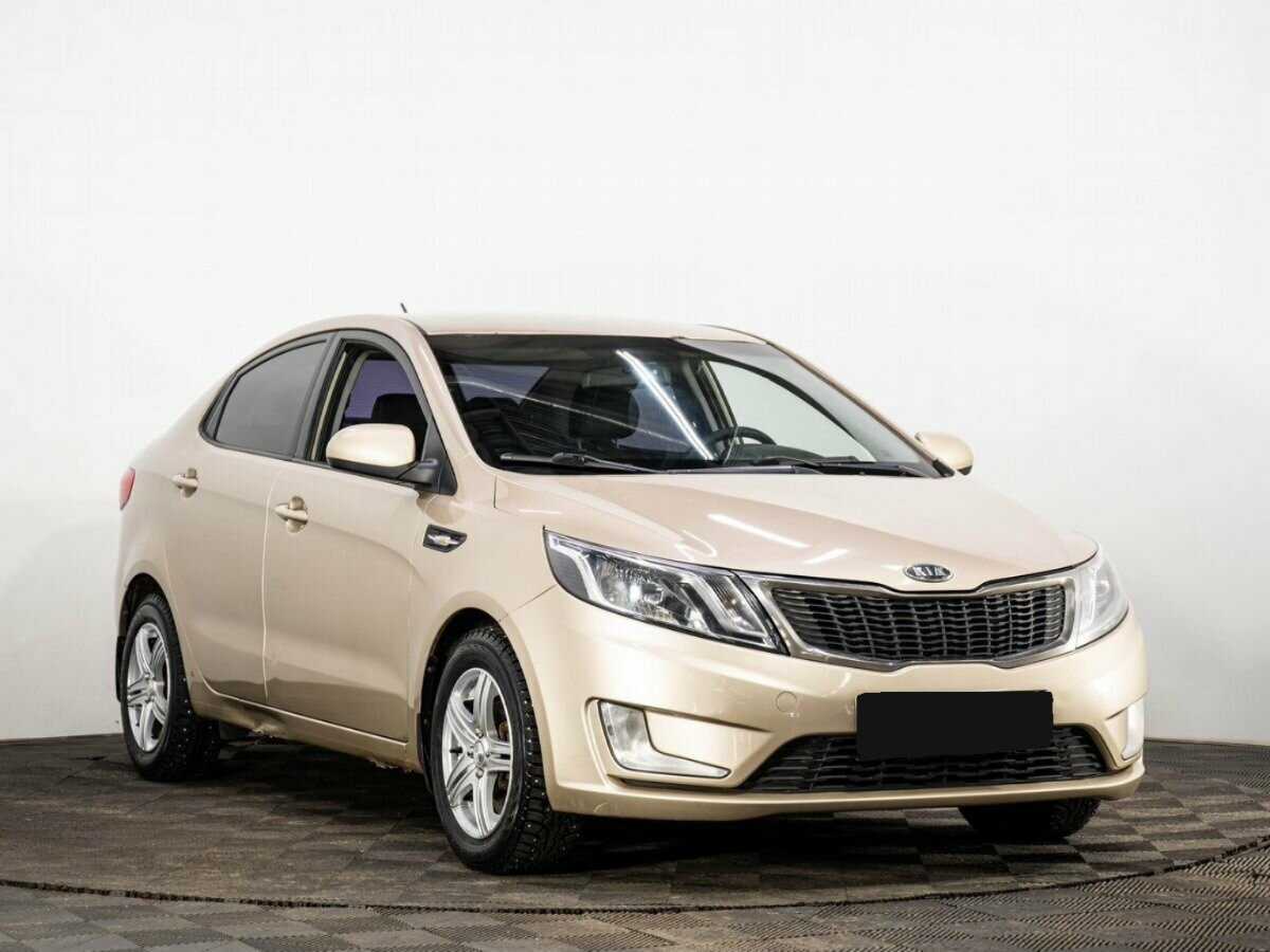 Kia Rio б/у, 2012, Автоматическая. Фото: #2