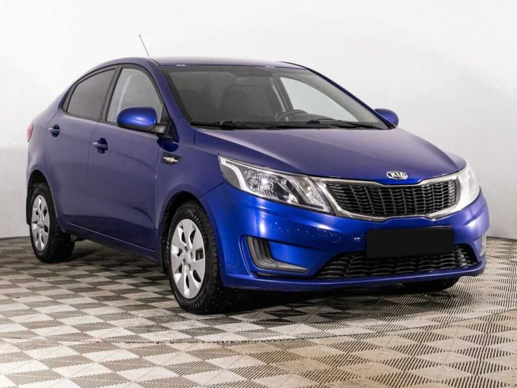 Kia Rio б/у, 2013, Механическая. Фото: #2
