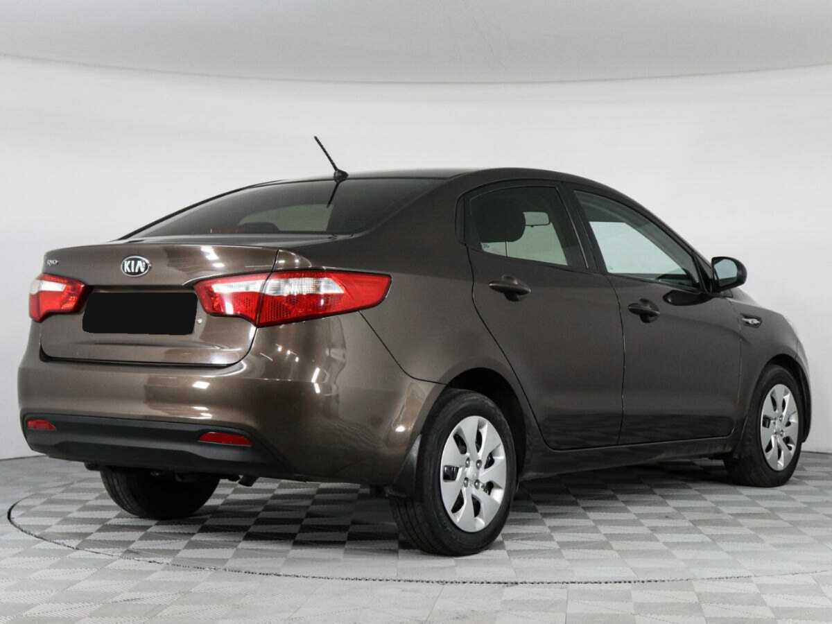 Kia Rio б/у, 2014, Механическая. Фото: #4
