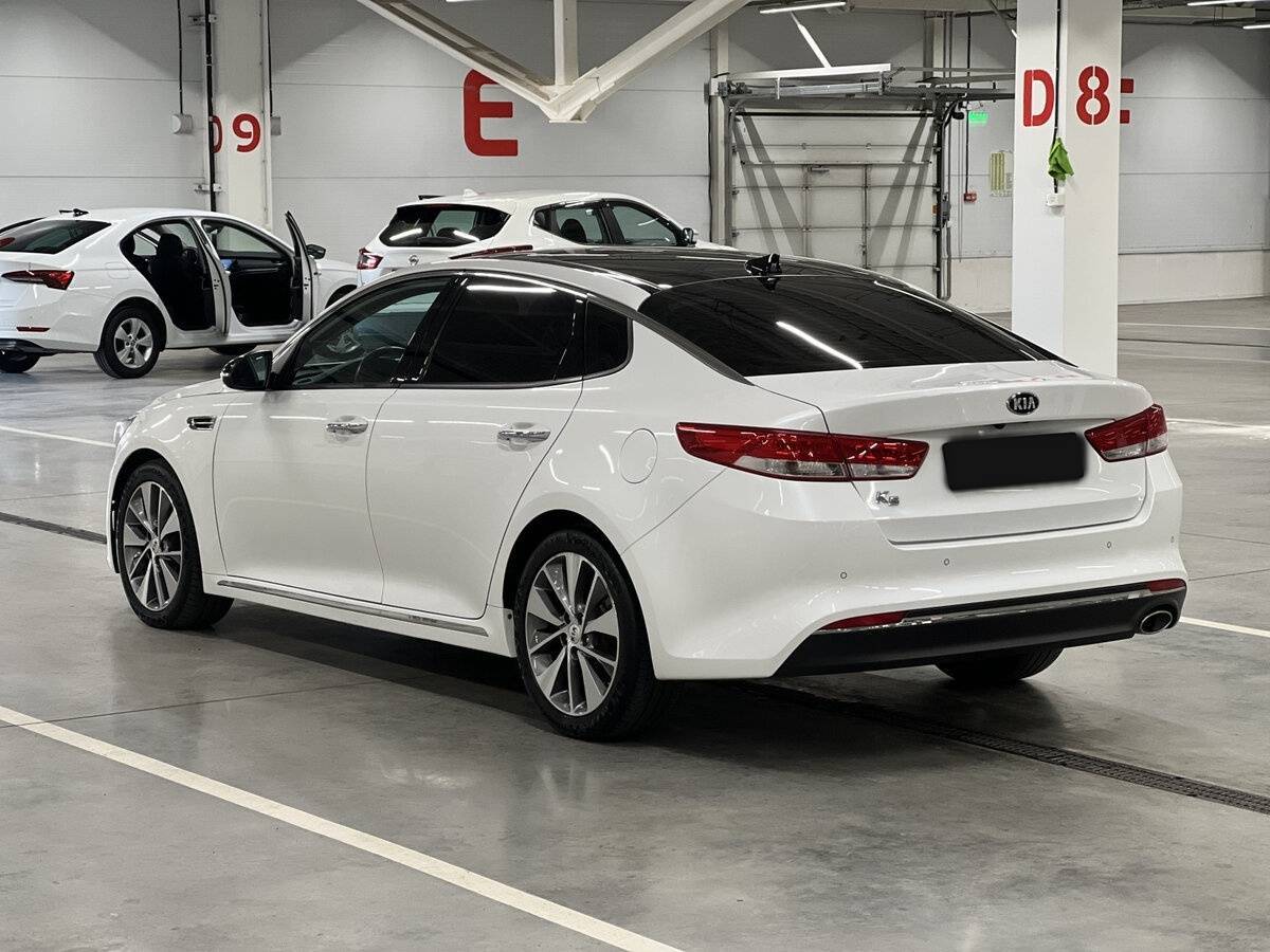 Kia K5 б/у, 2017, Автоматическая. Фото: #6