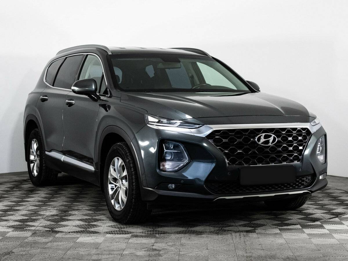 Hyundai Santa Fe б/у, 2018, Автоматическая. Фото: #2