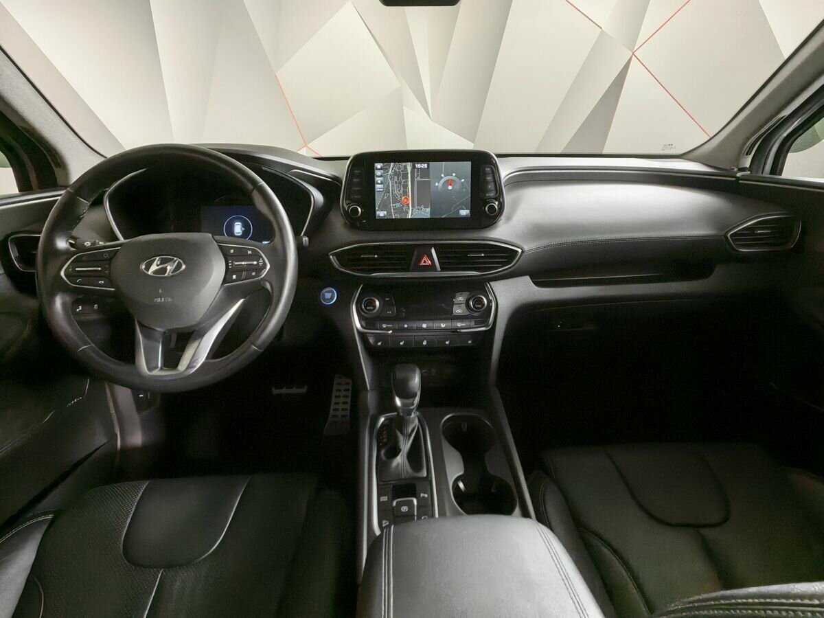 Hyundai Santa Fe б/у, 2019, Автоматическая. Фото: #9