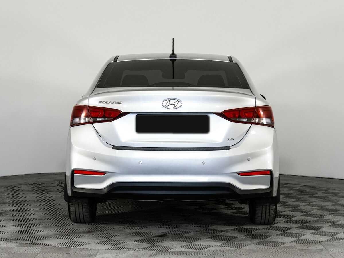 Hyundai Solaris б/у, 2018, Механическая. Фото: #4
