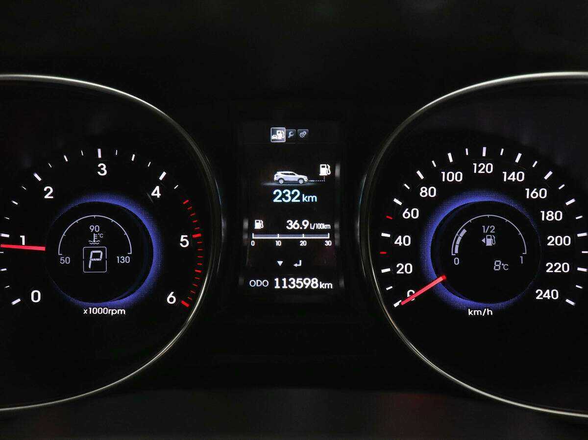 Hyundai Santa Fe б/у, 2012, Автоматическая. Фото: #10