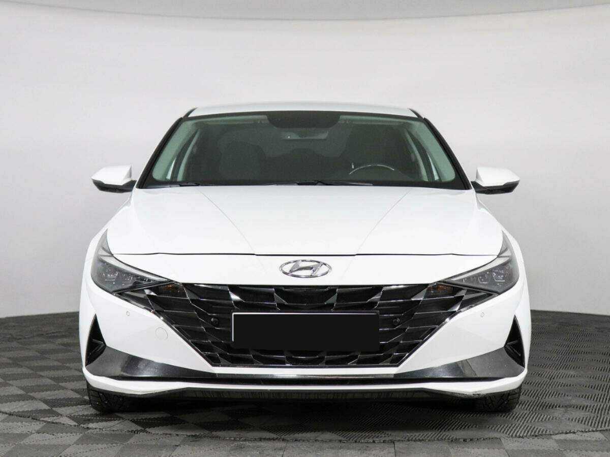 Hyundai Elantra б/у, 2021, Вариатор. Фото: #1
