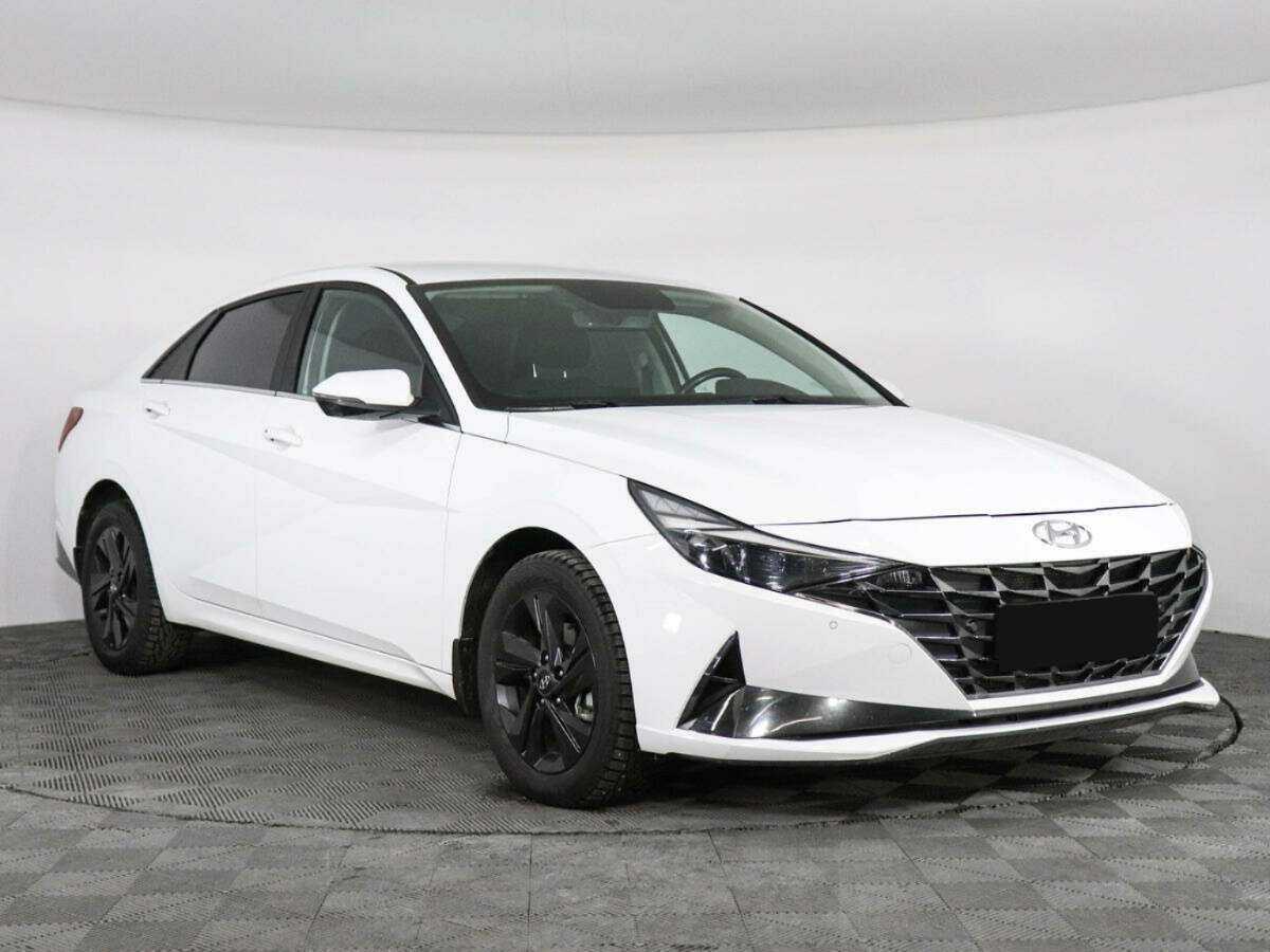 Hyundai Elantra б/у, 2021, Вариатор. Фото: #2