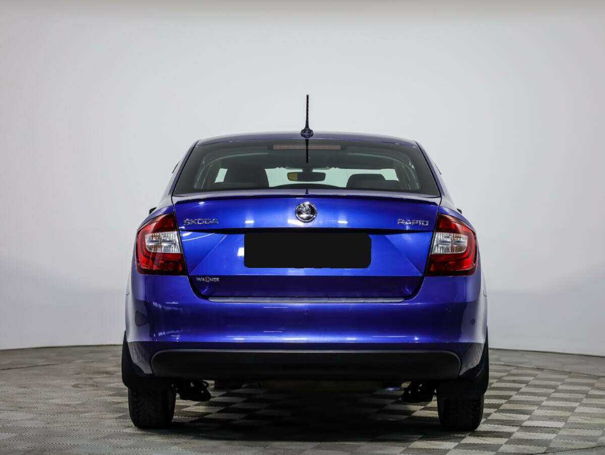 Шкода Рапид б/у, 2018, Роботизированная. Фото: #4