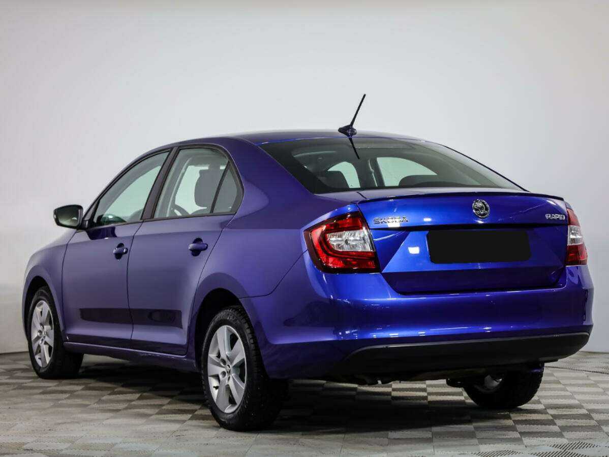 Шкода Рапид б/у, 2018, Роботизированная. Фото: #5