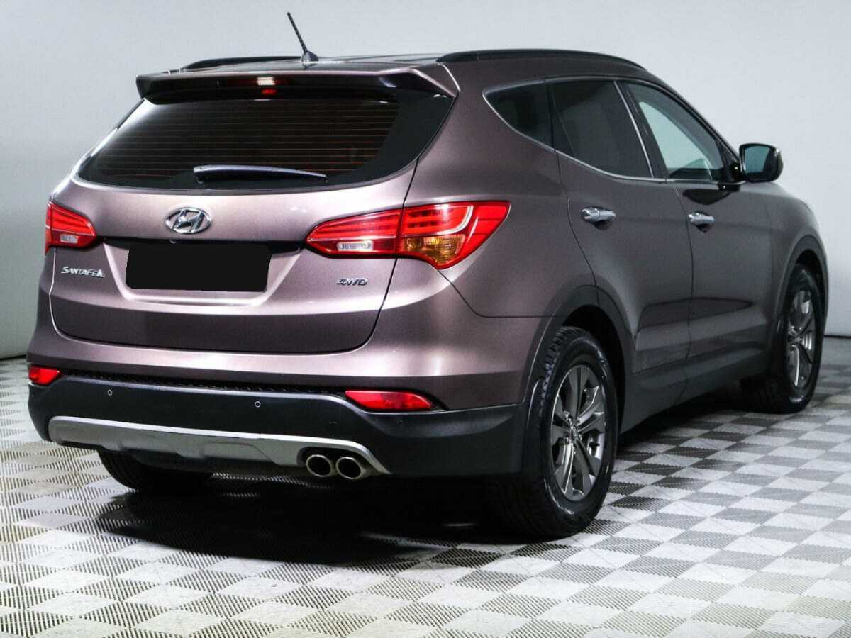 Hyundai Santa Fe б/у, 2013, Автоматическая. Фото: #3