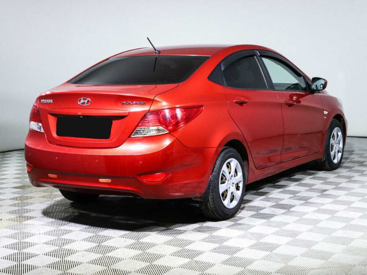 Хендай Солярис б/у, 2013, Автоматическая. Фото: #3