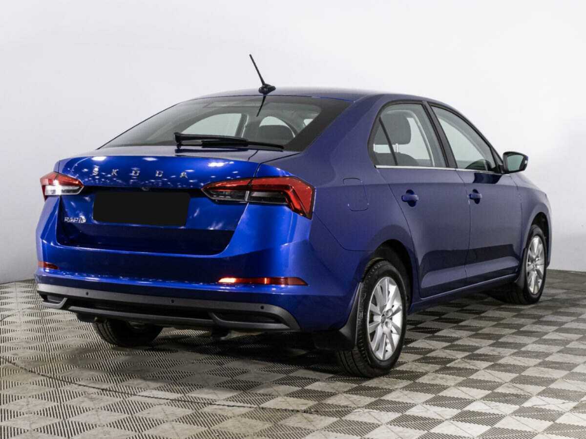 Шкода Рапид б/у, 2022, Автоматическая. Фото: #4