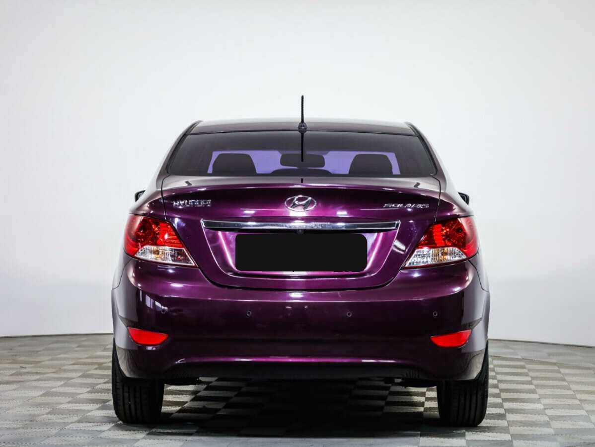 Хендай Солярис б/у, 2012, Автоматическая. Фото: #4