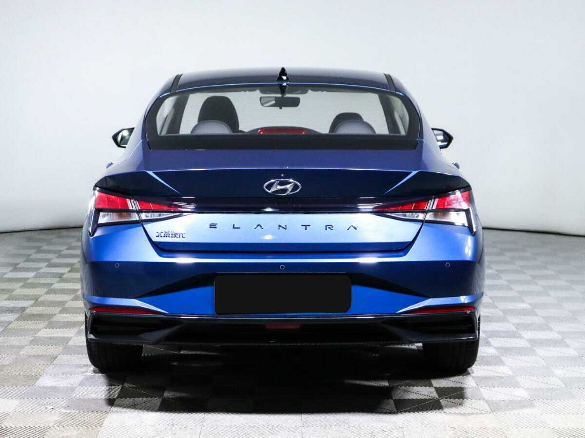 Hyundai Elantra б/у, 2022, Вариатор. Фото: #4