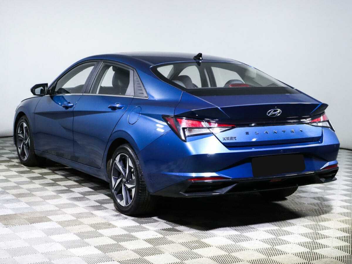 Hyundai Elantra б/у, 2022, Вариатор. Фото: #5