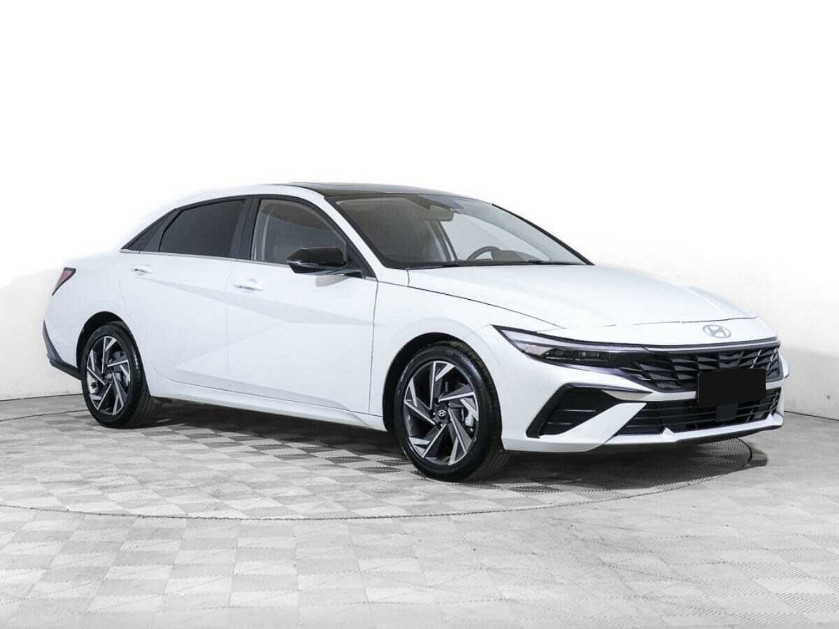 Hyundai Elantra б/у, 2024, Вариатор. Фото: #1