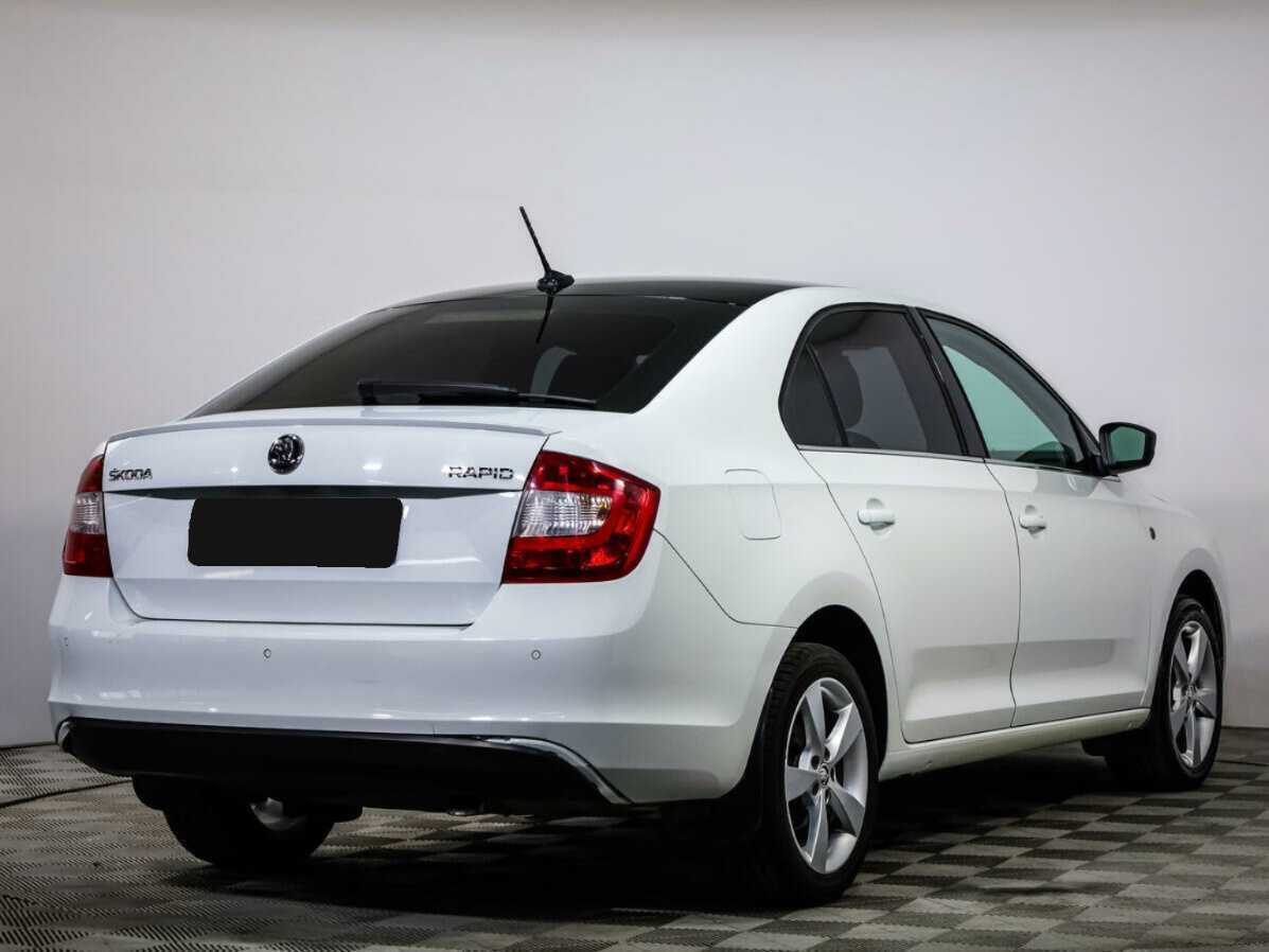 Шкода Рапид б/у, 2017, Роботизированная. Фото: #3