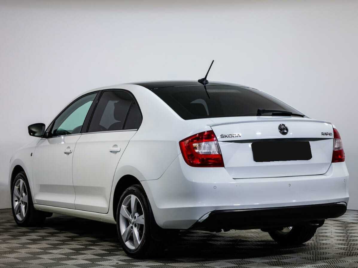 Шкода Рапид б/у, 2017, Роботизированная. Фото: #5